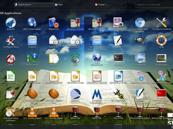 homerun full screen menu