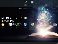 search and launch menu