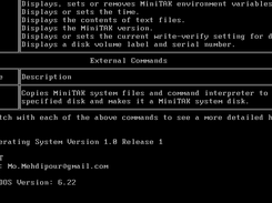 Sample screen