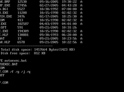 Sample screen