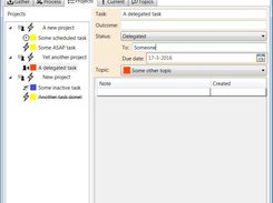 Manage ideas, thoughts, tasks and projects