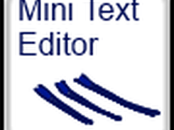 Mini Text Editor's Icon