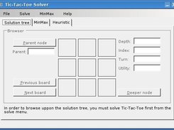 TicTacToe Solver (Kubuntu)