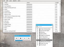 Playlistbrowser, widget pane and basic tree
