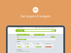 Manage project budgets and targets with MinuteDock