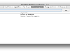 Manage Projects