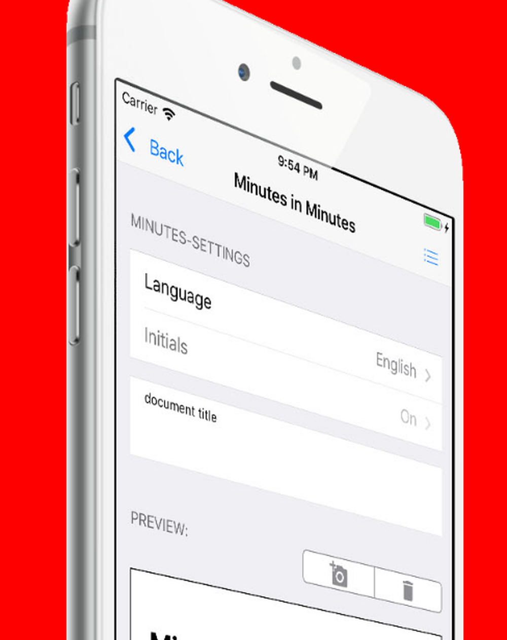 minutes in minutes Screenshot 1