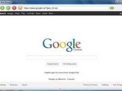 A screenshot of the browser its self