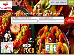 FoodZilla Home Page