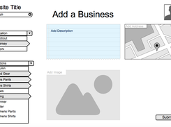 Sample Business Registration Page