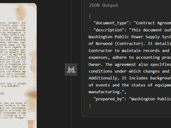 Mistral Document AI Screenshot 1
