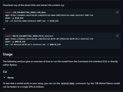 Mistral Inference Screenshot 1