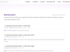 Mistral Small 4 Screenshot 1