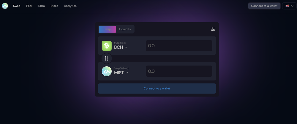 MistSwap Screenshot 1