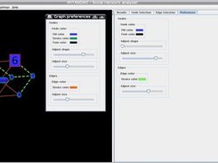 Working with the graphical representation of the graph