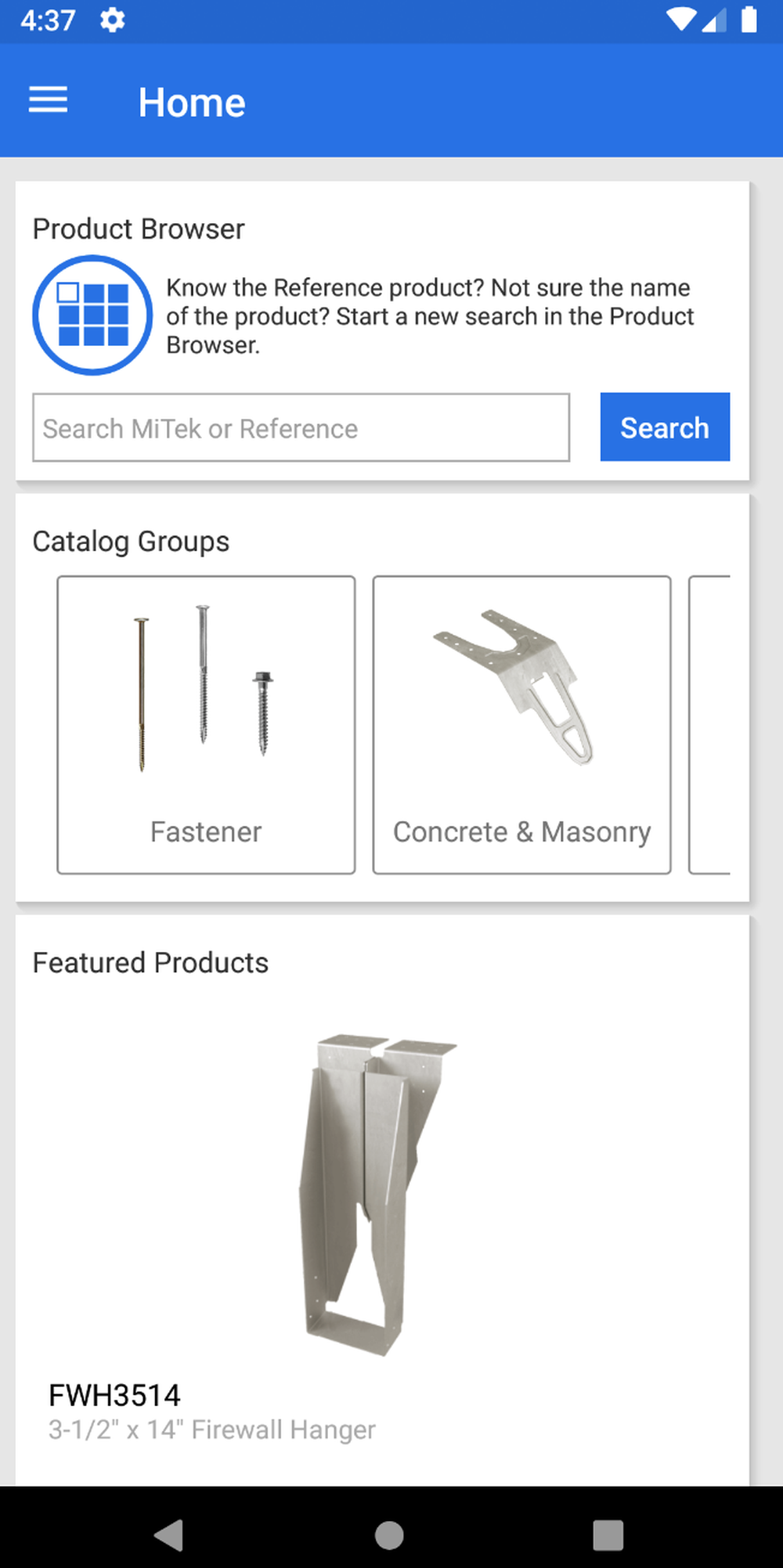 MiTek Builder Products Screenshot 1
