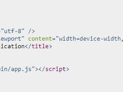 Mithril.js Screenshot 1