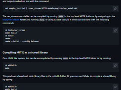 MITIE Screenshot 1