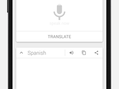Voice input