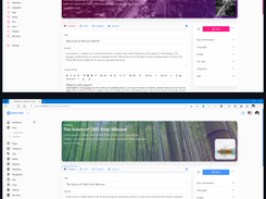 Mixcore CMS Screenshot 1