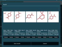 MixONat - Results window