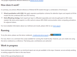Mixtral offloading Screenshot 1