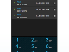 Mizu Softphone Modern Screenshot 1