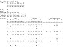 mk1utils-3.4: RHYTHM example (Note: modified, shown data need not be realistic)