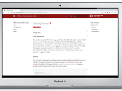 MkDocs Jekyll Theme Screenshot 1