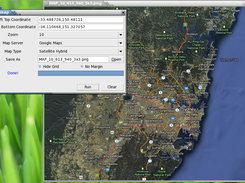 The GUI version of mkmap