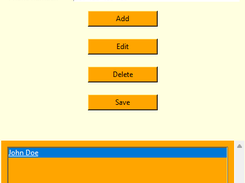 Address book in use.