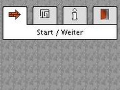 This is the main menu when mLabyrinth has just been started.