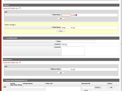 Court Case - new entry showing file attachment and leaving out optional fields
