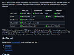 MLC LLM Screenshot 1