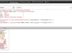 Results of executing code in Query Console: Displays two images retrieved from S3.