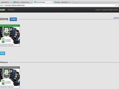 mLevel Mission Manager Homescreen
