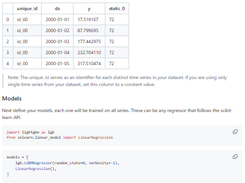 mlforecast Screenshot 1