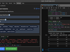 MLJAR Studio Screenshot 1