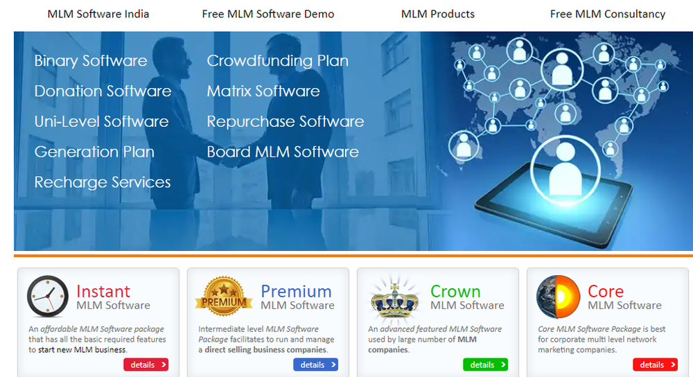 MLM Software India Screenshot 1