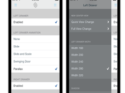 MMDrawerController Screenshot 1