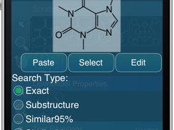 The ChEBI search setup dialog