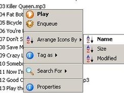 Context menu