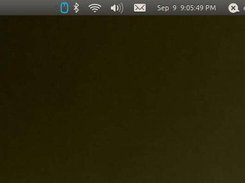 Tray icon indicating one connected client