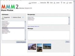 MMM2 Web Interface - Suggested Sharing Recipients