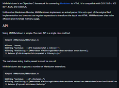 MMMarkdown Screenshot 1