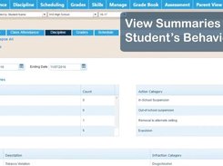 MMS Student Information Platform - Student Disciplines