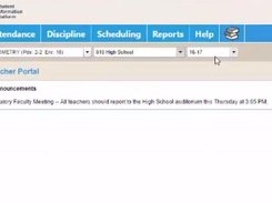 MMS Student Information Platform - Teacher Portal