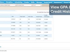 MMS Student Information Platform -  View GPA and Credit History