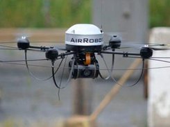 A real AirRobot QuadRotor