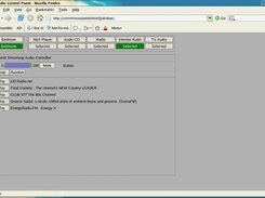 shoutcast icecast radio interface.